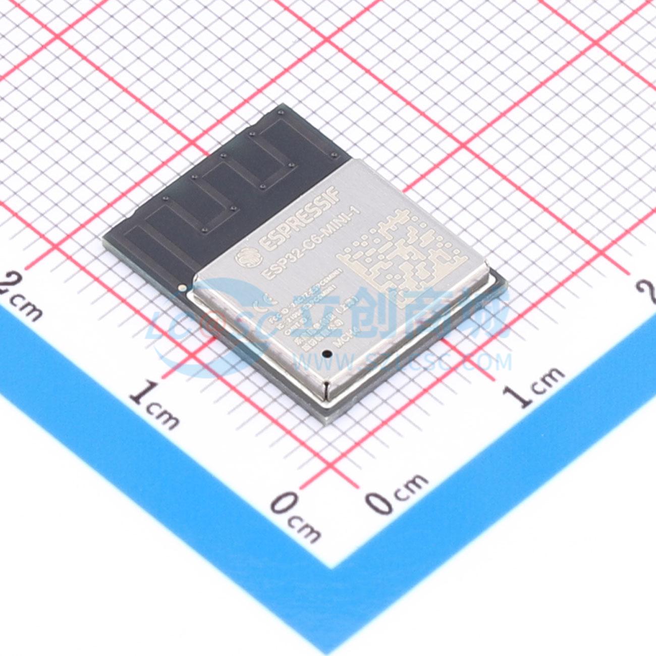 Smart Home Module Iot - 3 Stück ESP32-C6-MINI-1-H4 SMD 16,6 x