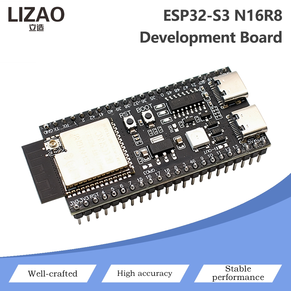 Smart Home Module Iot - ESP32-S3 N16R8 Entwicklungsboard Dual Type-C ESP32-S3-WROOM-1