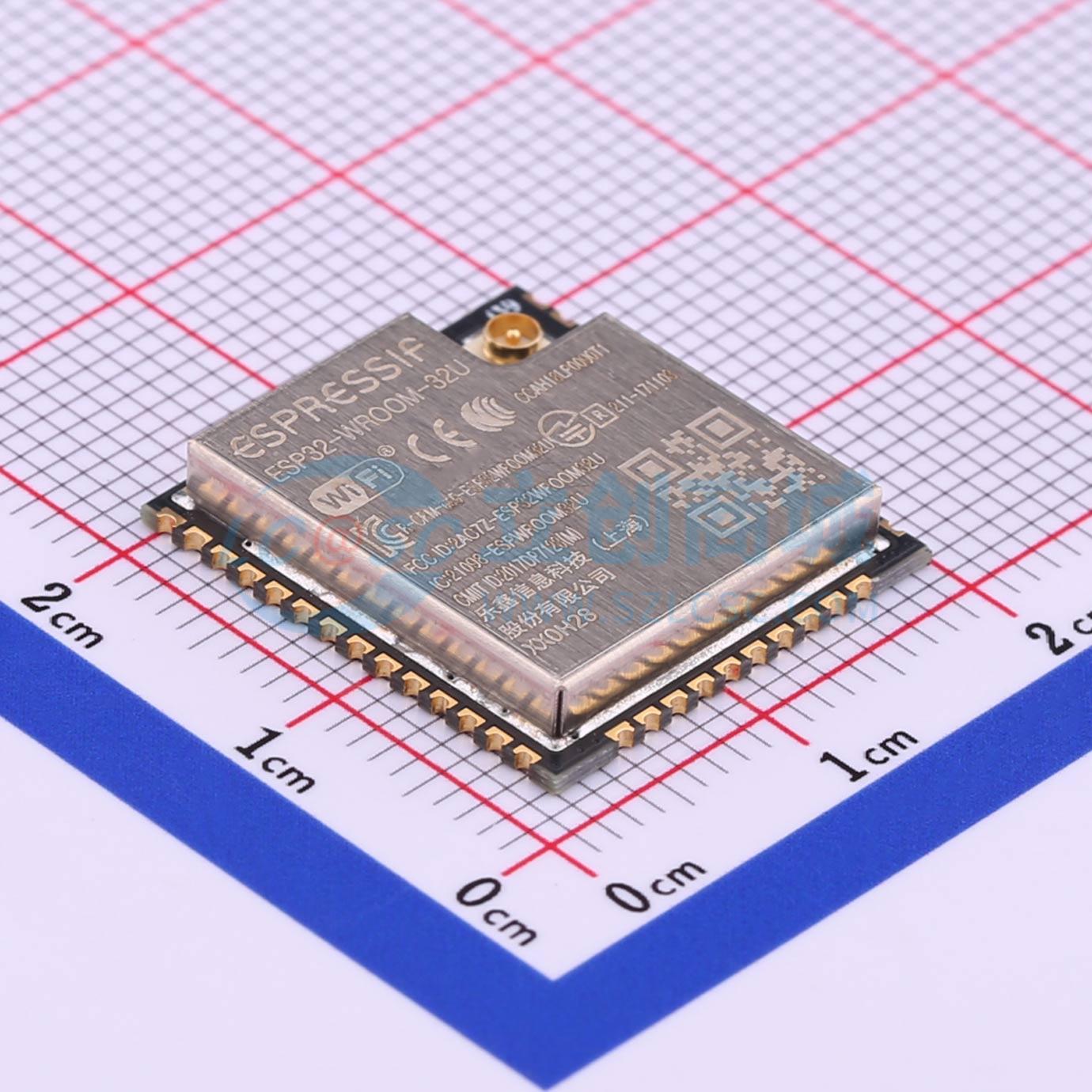 Smart Home Module Iot - 3 Stück ESP32-WROOM-32U-N16 SMD 19,2 x