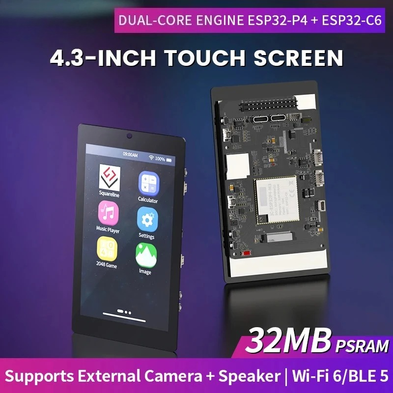 Smart Home Module Iot - 4,3 Zoll 480x800 IPS Kapazitiver Touchscreen