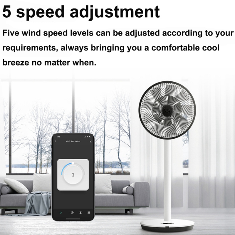 Intelligenter WLAN-Ventilators – Tuya Smart Bewertung und Preis
